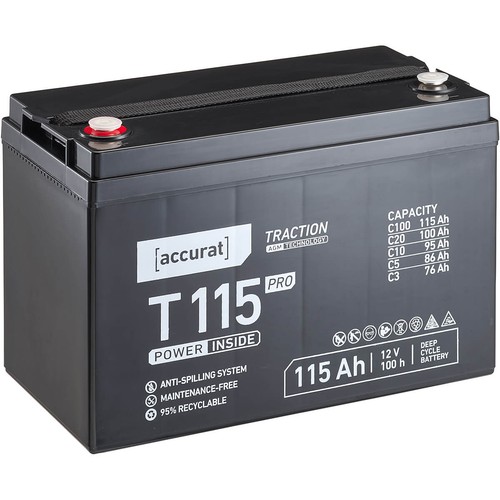 Batteria solare agm 12v - agm,