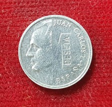 1 Una PTA Pesetas Spain Spagna