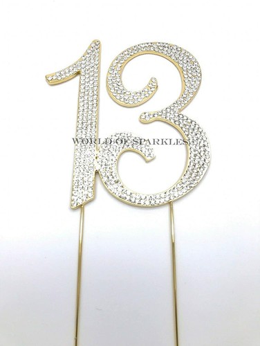 Cake topper numero - , mm