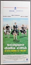 SCAPPO DALLA CITTA' - Underwood - Crystal, Stern - LOCANDINA ORIGINALE 1991