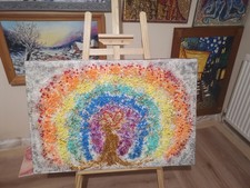 Quadro Arcobaleno fatto a mano