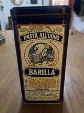 scatola di latta vintage Barilla 1985