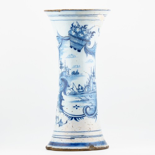 Dutch delftware vase - vase, porcelain