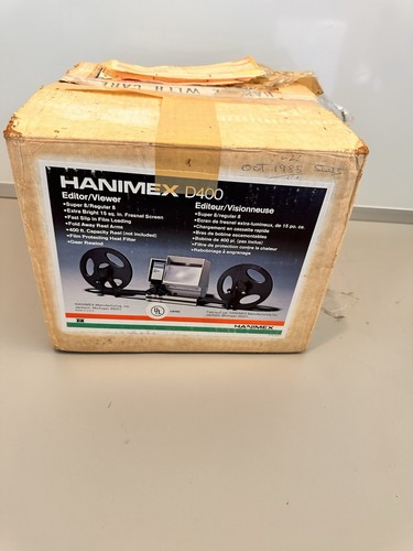 Hanimex d400 dual editor - hanimex,