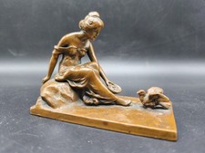 Antico bronzo Art Decò Old bronze figure