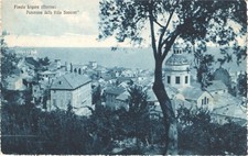 Savona - Finale Ligure - Panorama dalla Villa Sacconi - fp vg 1928