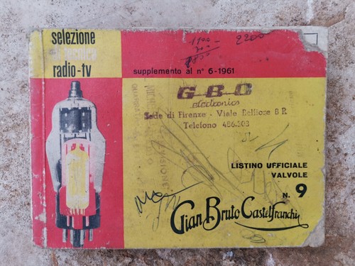 Gbc listino ufficiale valvole - gbc,