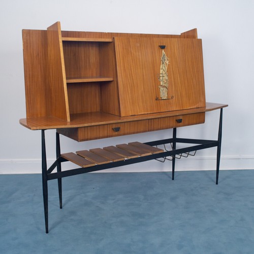 Mobile credenza highboard - credenza,