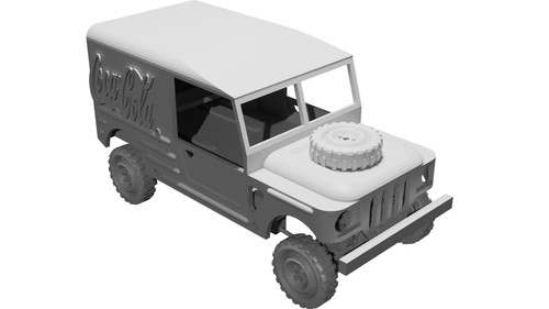 Modello jeep coca - modello,