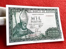 1000 PESETAS 1965 * BILLETE