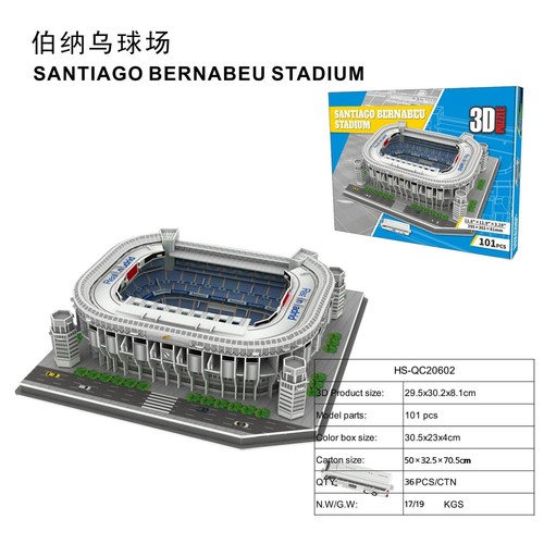 Puzzle santiago bernabeu - puzzle,