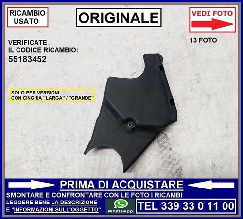 Copertura carter cinghia - carter,