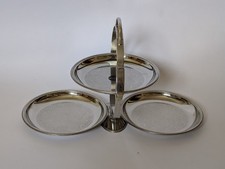 ALESSI – Alzatina pieghevole in acciaio inox 18/10 a 3 piatti – modello Mercuri