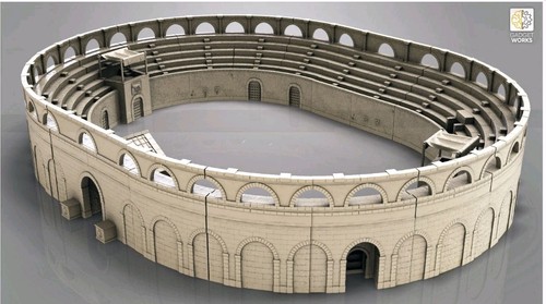 Wargaming 28mm set arena - 28mm,