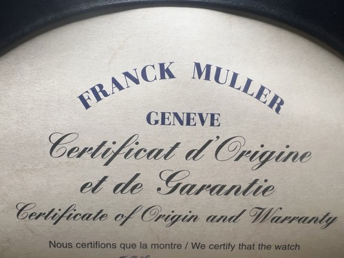 Franck muller box scatola - franck,