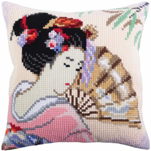 Cuscino punto croce cda - a,