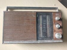 Radio D’epoca Parti In Legno, Con Le Città Al Posto Delle Frequenze.