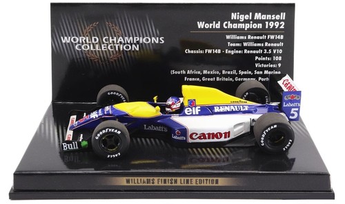 Minichamps williams fw14b 5 - fw14b, #5