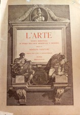 L'Arte N.1 del 1921. Rivista Bimestrale di Storia dell'Arte Medioevale e Moderna