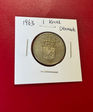 Moneta Krone Danese Del 1963 - Bella Moneta Del Mondo !!!