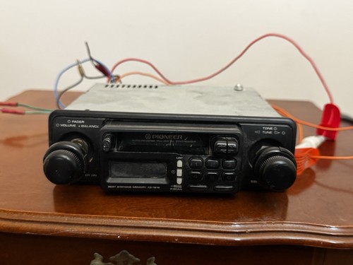 Vintage pioneer 1818 - vintage, nero
