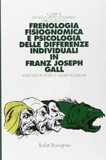 Frenologia, fisiognomica e psicologia delle differenze i... | Buch | Zustand gut