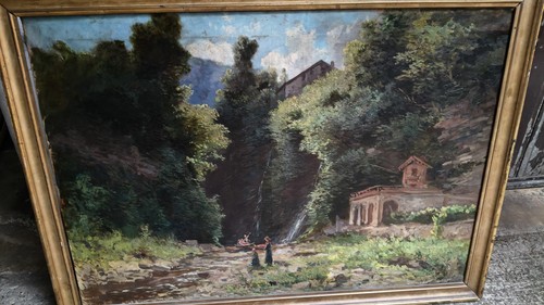 Quadro dipinto attribuibile - quadro, a
