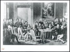 Foto vintage Congresso di Vienna 1814 Ft 37772 - Stampa 24x18 cm