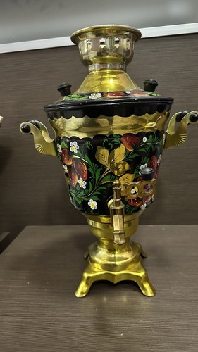 Samovar elettrico dipinto