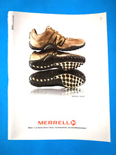 RITAGLIO DI GIORNALE PUBBLICITA' SCARPE MERRELL DA COLLEZIONE - (151)