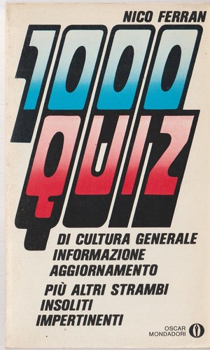 Libro 1000 quiz nico ferran - libro,