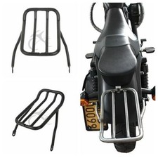 BLACK LUGGAGE RACK FOR HARLEY