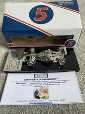Nigel Mansell modellino auto