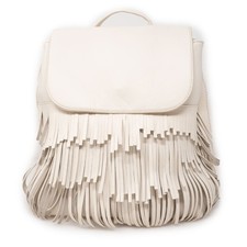 Zaino donna Beige con frange