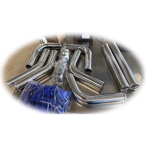 Kit tubi intercooler - , 2,5"