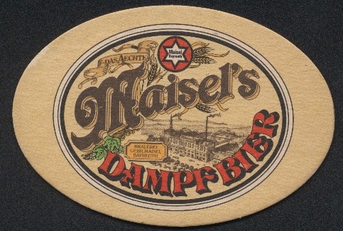 Sottobicchiere birra maisel - sottobicchiere,