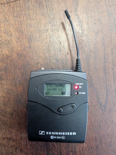 Bodypack sennheiser 300 g3 - bodypack,