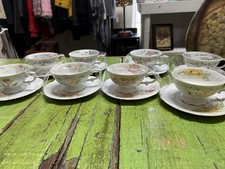 Lotto 8 set tazze da tè