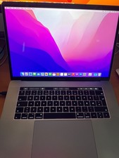 Apple MacBook Pro 15" A1707 2016 i7 16gb ram 500 SSD space grey (FX 55)