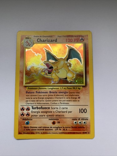 Charizard base set pokemon