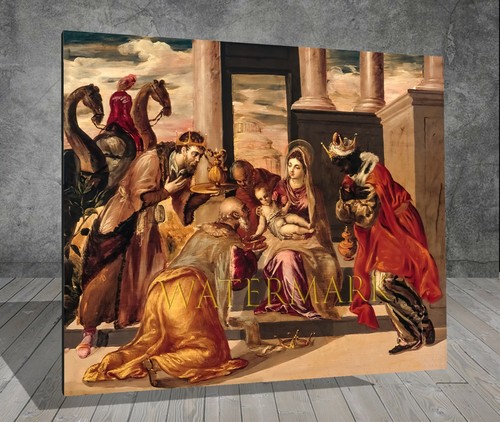 Greco adorazione dei magi - el,