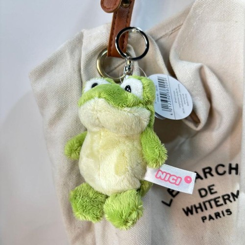 Cartoon cute green little frog - cute,