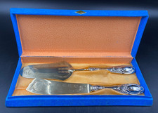 SET SERVIZIO POSATE TAGLIO TORTA DOLCI DOLCE PORTATE coltello paletta