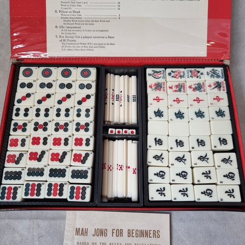 Set mah jong vintage anni - mah,