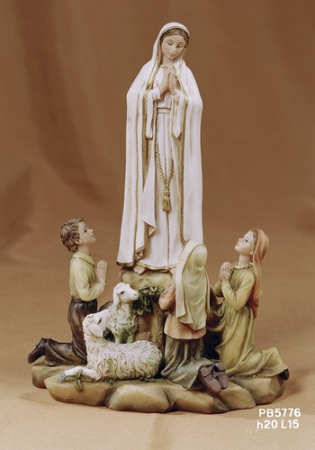 Statua madonna fatima con - statua,
