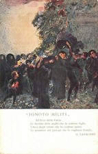 D3446) CARTOLINA PLINIO NOMELLINI IGNOTO MILITI POESIA G. CATALANO 