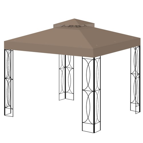 Oipunshle 8x8 gazebo - 8x8, top