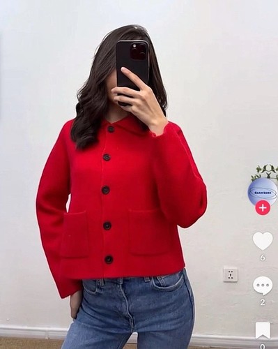 Cardigan donna zara - zara, nuovo