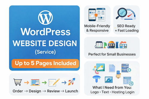 Wordpress website design - website,