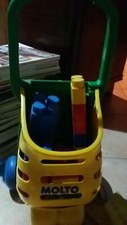 Carrello  con blocchi per costruzioni per bambini fino 4 anni